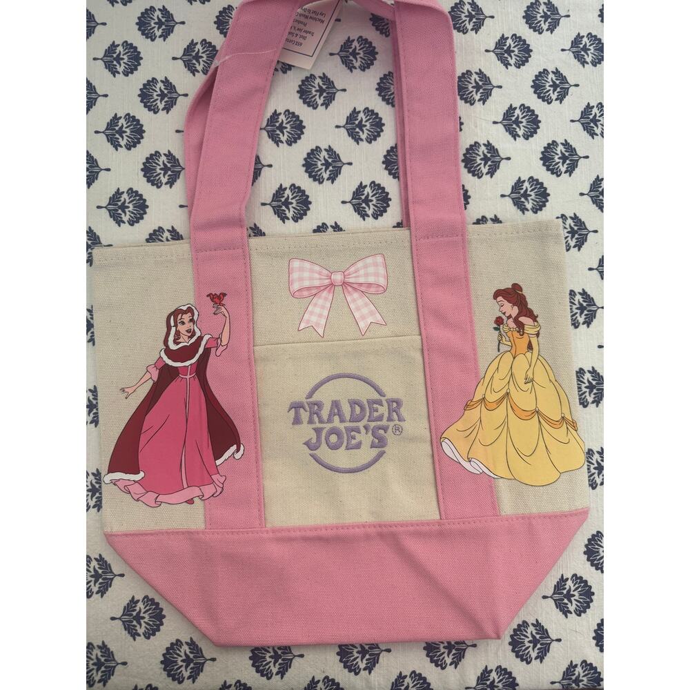 Disney Belle Custom Made Trader Joes Mini Tote